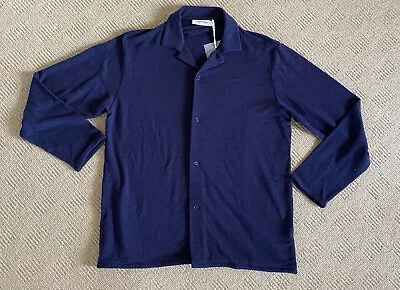 NWT New Icebreaker Merino Wool Knit Shirt Jacket Size Medium • $100
