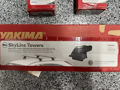 Yakima Skyline Towers (4 Pack) NEW Matte Black • $210