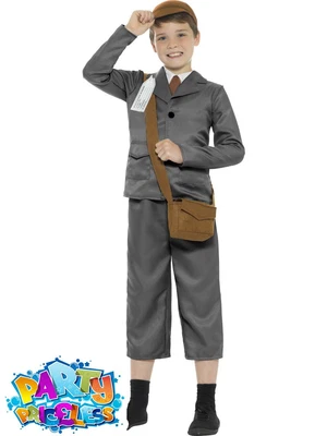 £18.99 • Buy Child 1940s WW2  Boy Costume World Book Week Day Fancy Dress Outfit Kids