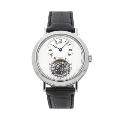 $54950 • Buy Breguet Classique Tourbillon Manual Wind Platinum Mens Watch 5357PT/1B/9V6