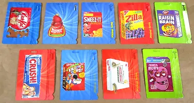 2012 Topps Wacky Packages ANS9 Series 9 FULL SET Of 9 Lenticular MOTION BAG TAGS • $14.29