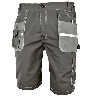 SHORT TROUSERS __ Overalls Painters Decorators Work Pants Cotton __ EURO CLASSIC • £17.49