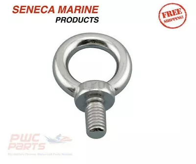 SENECA Marine Machine Eye Bolt 316 Stainless 1/4  5/16  3/8  1/2  5/8  3/4  1  • $9.95