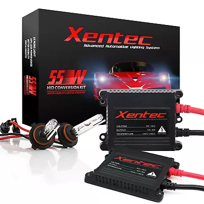 HID Kit AC 55w Xenon Xentec Headlight Fog Light Bulbs H11 H4 9007 9006 H13 9005 • $46.63