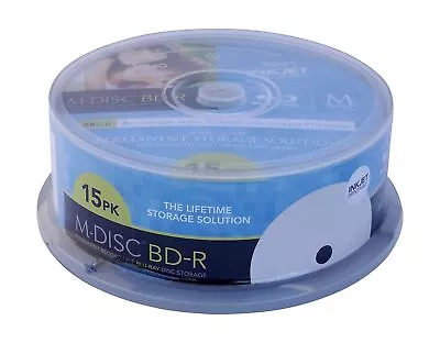 Millenniata BD-R Printable Cake Box Of 15 Medium Disc 25g • $157.90