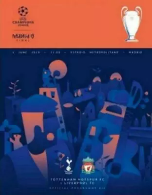 UEFA CHAMPIONS LEAGUE FINAL 2019 Liverpool V Tottenham Official Match Programme  • £9.99