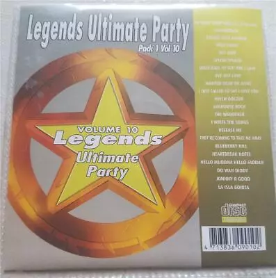 Legends Karaoke Cdg Ultimate Party 1950s-1990svol 10 - Elvischerdionmadonna . • $11.91