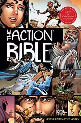 £22.10 • Buy The Action Bible: Gods Redemptive Story (Hardcover 2021)