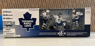 McFarlane NHL Toronto Maple Leafs Three Pack Sundin Belfour Mogilny • $15