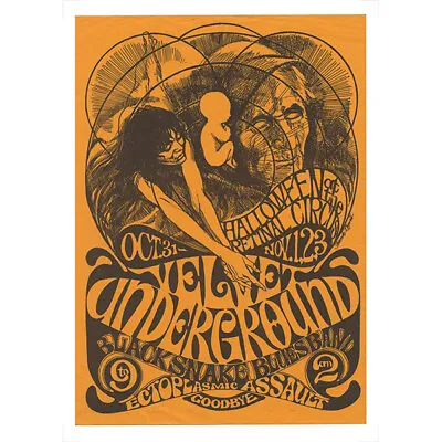 £6.99 • Buy Velvet Underground Poster - Lou Reed Retinal Circus 1968 Large A2 Size Repro