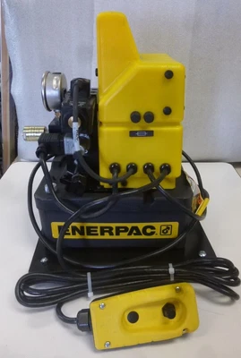 $1900 • Buy ENERPAC Hydraulic Electric Pump, Single Acting, 0.5 Hp, Universal Motor, 5,000 P