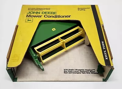 John Deere Mower Conditioner By Ertl 1/16 Scale Yellow Top Box  • $110