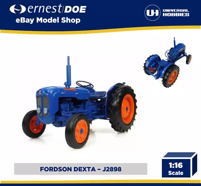 £60.95 • Buy Fordson Dexta Model Tractor | Universal Hobbies 1:16 | 2898