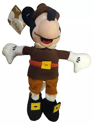 Disney Store Mini Bean Bag Pilgrim Micky 8  • $9.99