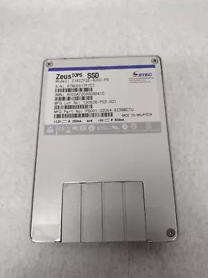 Z16IZF2E-8UCU-PS STEC ZeusIOPS 100GB SAS 6Gbps 2.5  Internal Solid State Drive • $76.46