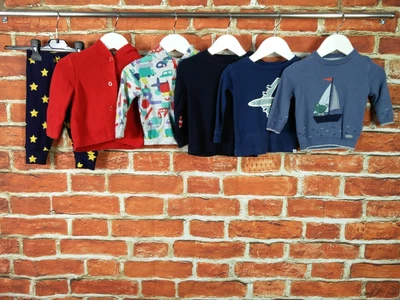 £12.49 • Buy Baby Boys Bundle Age 6-9 Month Jojo Maman Gap Etc Leggings Hoodie Tops Star 74cm