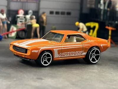 Hot Wheels 2009 Muscle Mania ‘69 Camaro HOTCHKIS Orange Preowned • $5.99