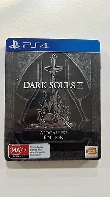 Dark Souls III - Apocalypse Edition Steelbook - PlayStation 4 - Free Shipping • $60