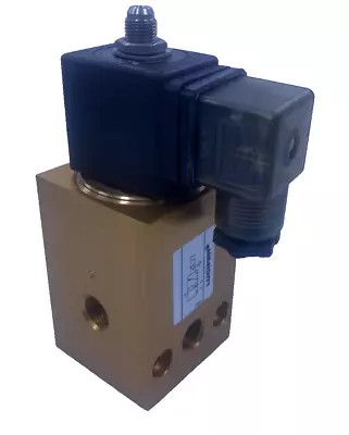 Parker Lucifer E331B01 3/2-Way NC G1/4 Solenoid Valve 24V DC • $350