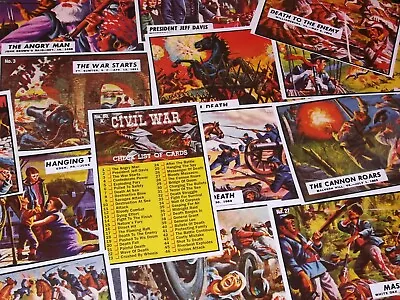 Civil War News Gum Cards Any Image On Quality Mousemat Unique Only On Ebay.  • £8.99