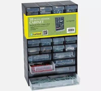 Multi Drawer Storage Cabinet Home Garage Nail Screw Craft Bits Organizer Hinch • £18.89