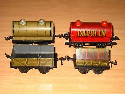 4 Bing Gauge 0 Railway Sheet Metal Freight Car / Tank Wagon/Dapolin • $381.35