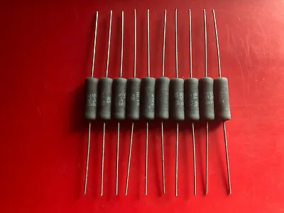 10x RS-5-1-1%-B12 VISHAY RESISTOR WIREWOUND 1 OHM 5W 1% AXIAL • $9.99