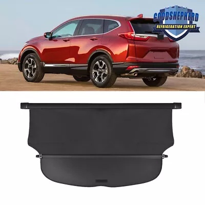 Black Security Trunk Shade Retractable Cargo Cover For Honda CRV 2017-2018 2019 • $56.30