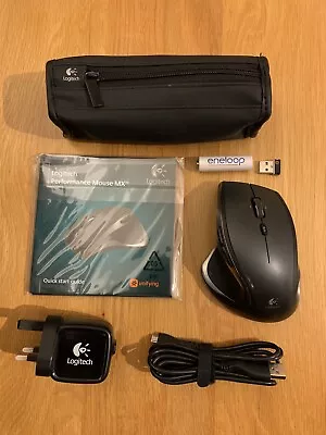 Logitech Performance MX Wireless Mouse | MR0007 Darkfield Ergonomic Design Black • £40