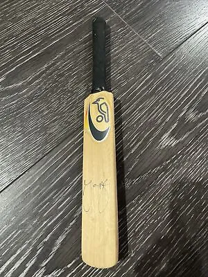 $95 • Buy Mark Waugh Signed Kookaburra Mini Cricket Bat