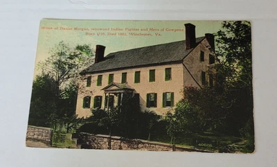 $8 • Buy 1913 Indian Fighter Daniel Morgan Home Winchester VA #46