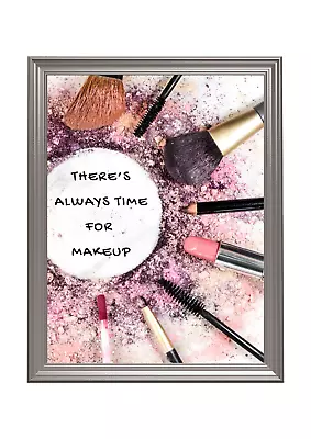 Makeup Brushes Picture Print Beauty Poster Dressing Room A4 Salon Unframed 1 • £4.49