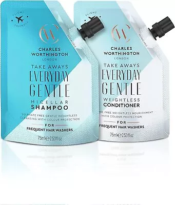 Charles Worthington Everyday Gentle Micellar Shampoo With Weightless Conditione • £11.03