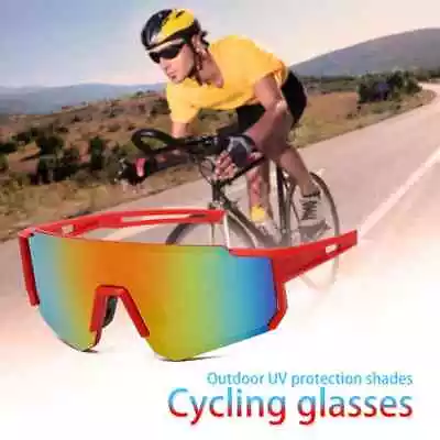 Polarized Sunglasses MTB Bike Protection Eyewear UV400 Cycling Glasses Goggles • $9.07