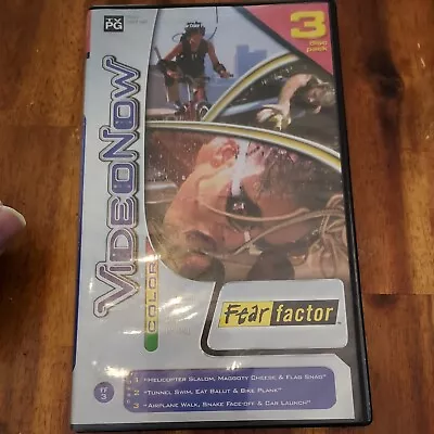 VideoNow Color: Fear Factor -volume FF3 PVD (3 Disc Set)  • $5