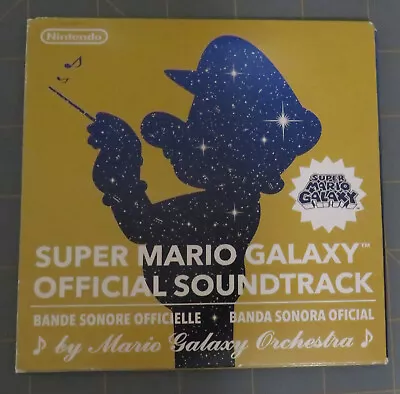 Super Mario Galaxy Official Soundtrack Cd (2007) Tested • $12.50