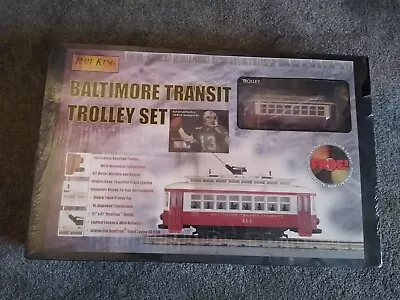 MTH Rail King 30-4027-0  Baltimore Transit Trolley Set  O Gauge NEW  SEALED BOX! • $150