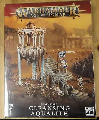 Warhammer Age Of Sigmar Cleansing Aqualith Terrain GAW64-58 • $116.26