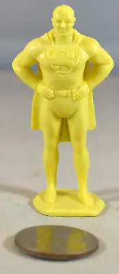 Marx Superman Superhero Comic Book Figure Cream/Yellow • $9.59