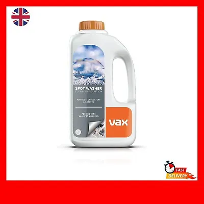 Vax Spot Washer Cleaning Solution For Rugs Upholstery & Carpets SpotWash 1L • £25