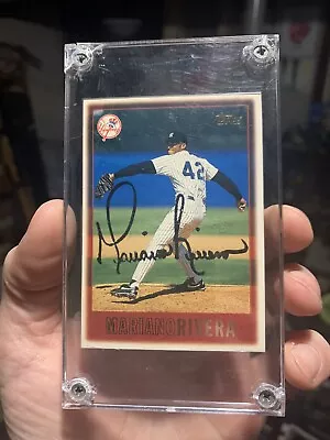 1997 Topps Mariano Rivera Signed Auto RARE On Card • $160