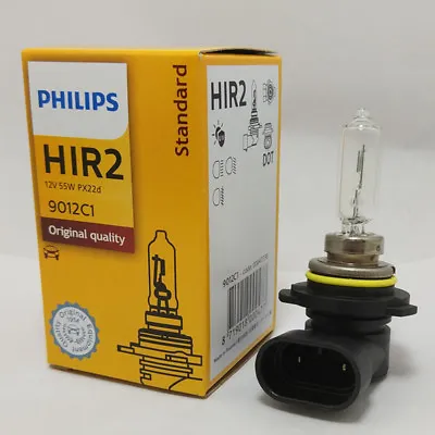 Philips 9012 HIR2 12V55W PX22d Car Headlight High Performance Lamp GS350 BOSS302 • $14.50
