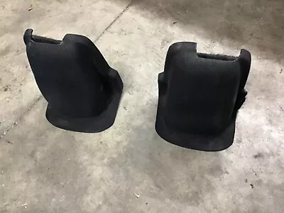 1992 92 Camaro Firebird Convertible Black Rear Seatbelt Trim Cover Set FREE SHIP • $130