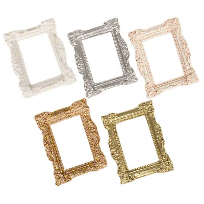  5 Pcs Mini Photo Frame Crafts Bulk Wedding Decor 1 12 Picture Vintage Frames • $5.99