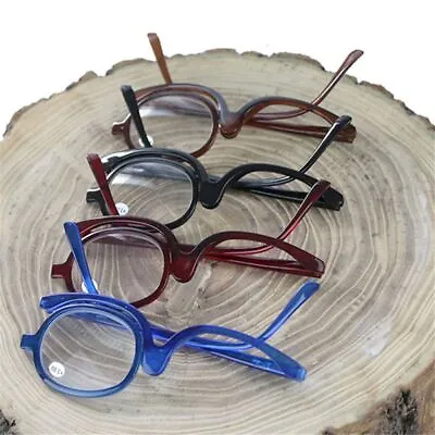 Presbyopia Eyeglasses Makeup Glasses Single Frame Folding Reading Glasses • £3.49