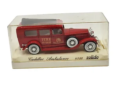 Cadillac Ambulance 💥 Solido 4038 Manhattan Fire Brigade Scale 1:43 • $14.99