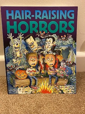 Hair-Raising Horrors Scary Stories For Kids Excellent Cond Large PB Illustrated • $10