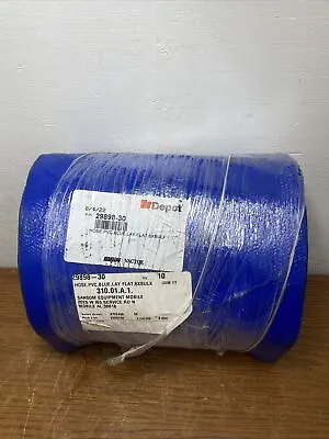 VINYLFLOW 10ft Of 6  BLUE PVC LAY FLAT WATER DISCHARGE HOSE • $69.99