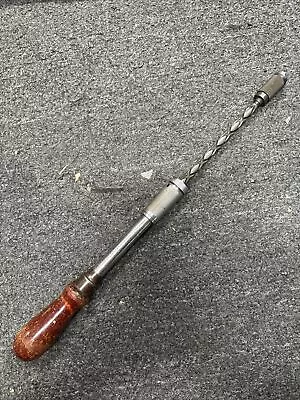 Millers Falls 610A Hand Push Pull Drill Ratchet Screw Driver Yankee Wood USA VTG • $14.70