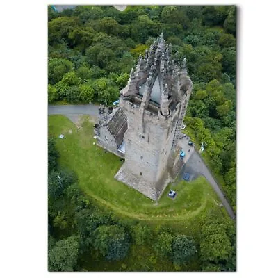 A1 - Wallace Monument Scotland UK Poster 59.4x84.1cm180gsm Print #2266 • £10.99